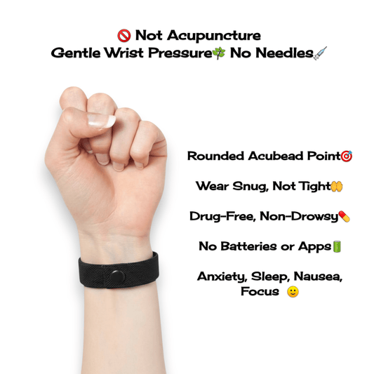 Elastic Snap Anxiety Bracelet – Mindfulness & Focus – Single or 3 Pack