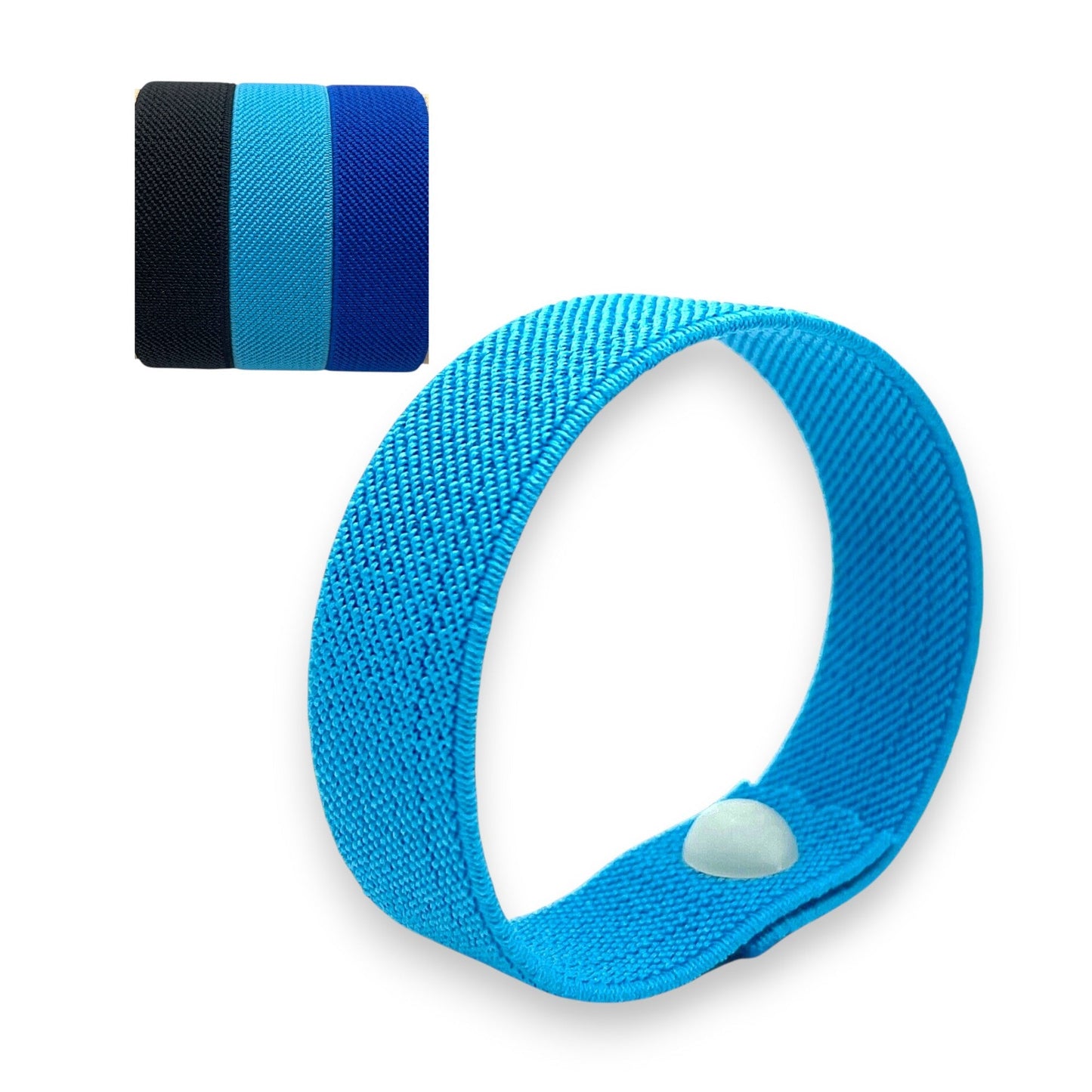 Acupressure Acupressure Bracelet – Rubber Band Snap Bracelet – Mindfulness and Stress Relief – Single/3 Pack by AcuBracelet