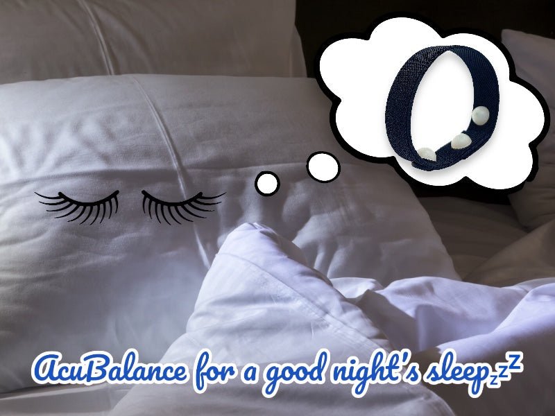 Acupressure Sleep Aid – Acupressure Sleep Aid Wristband for Restlessness and Stress Support by AcuBracelet