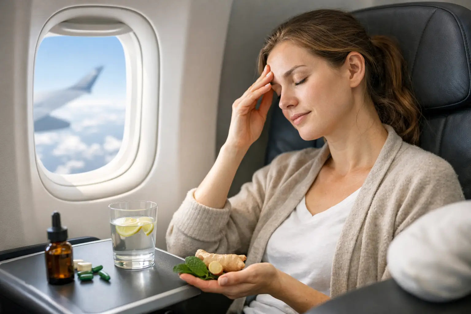 Natural Nausea Relief During Flights