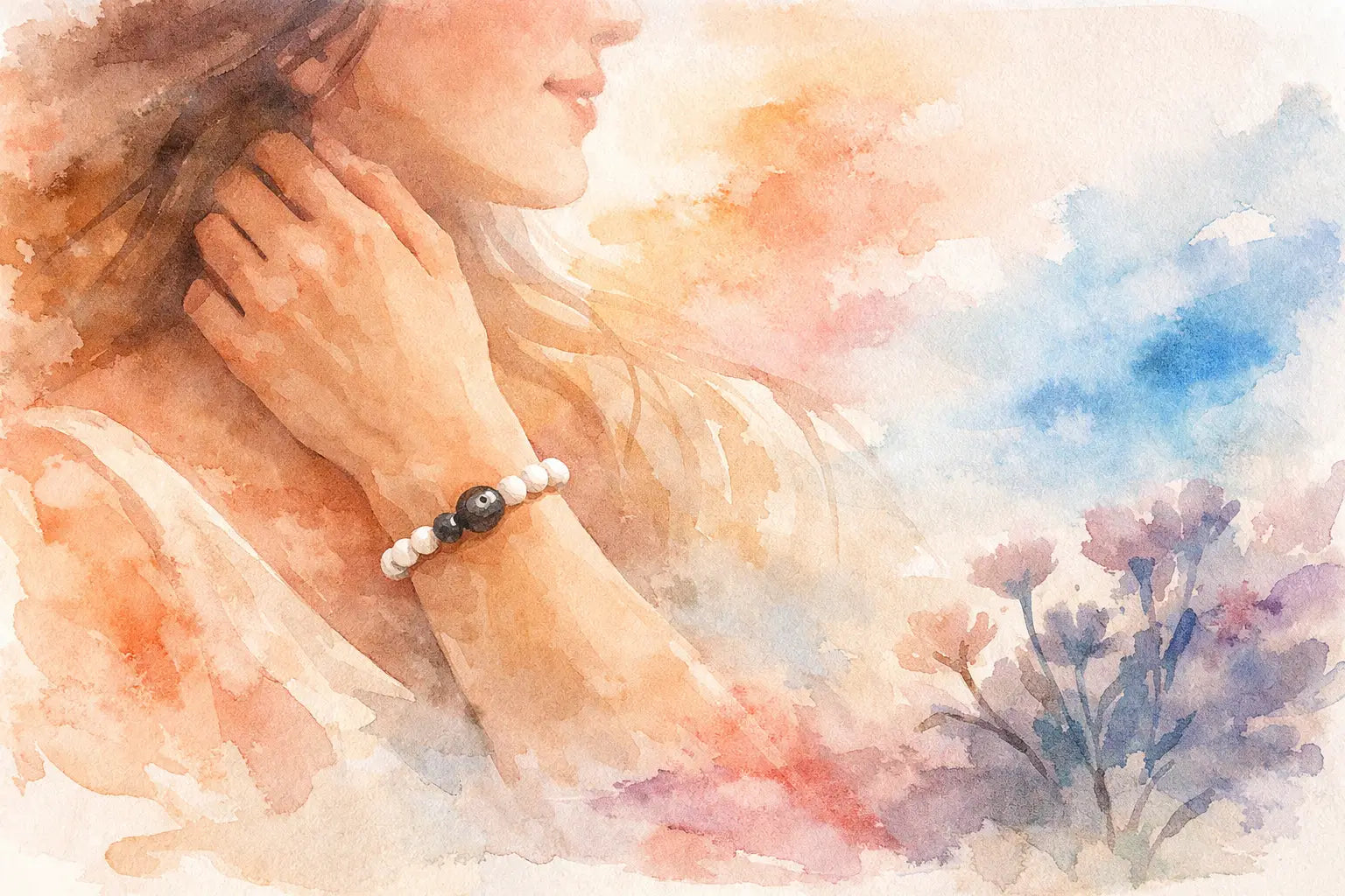 Acupressure Bracelet for Hot Flashes