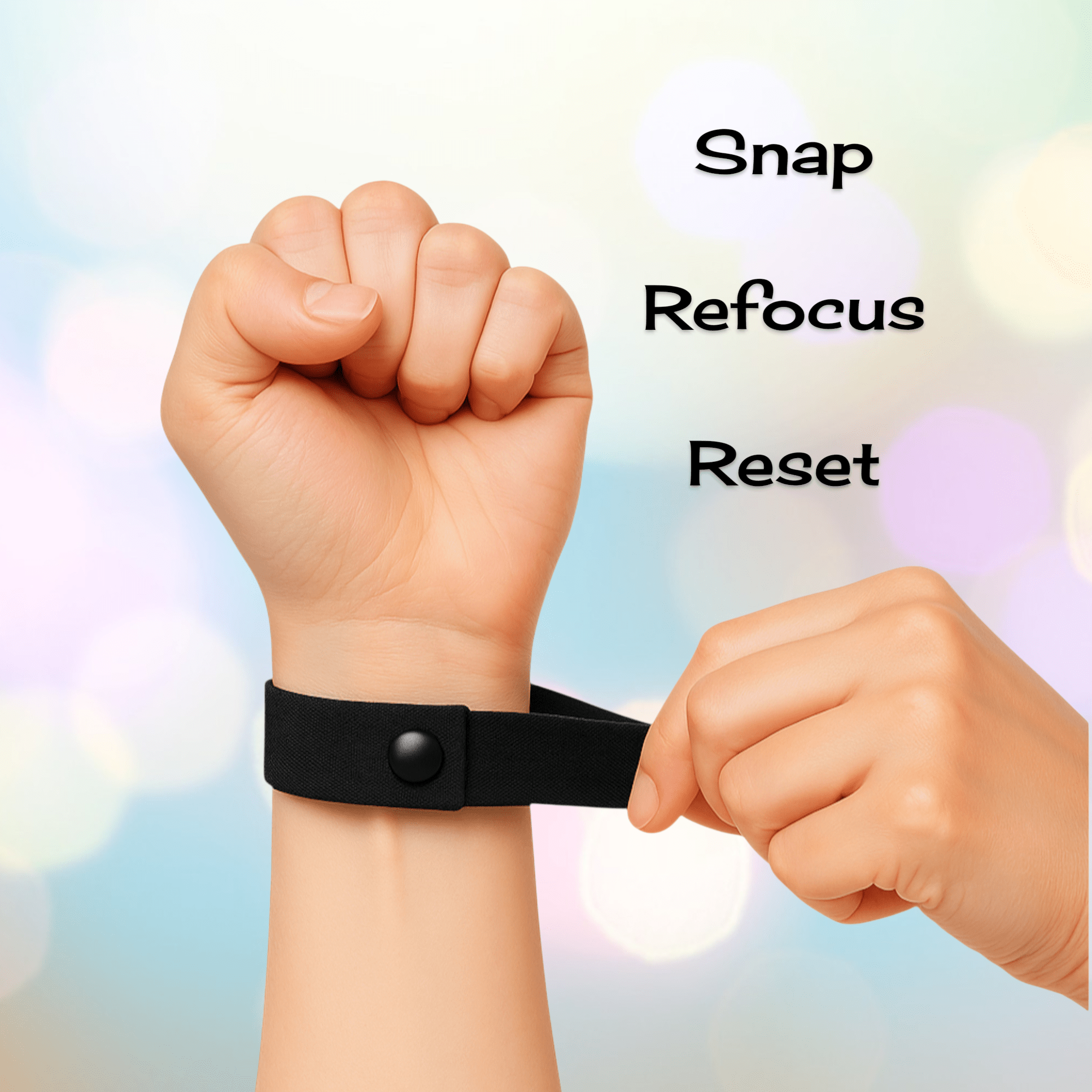 Find Your Calm with Acupressure Bracelets and the Rubber Band Snap Technique