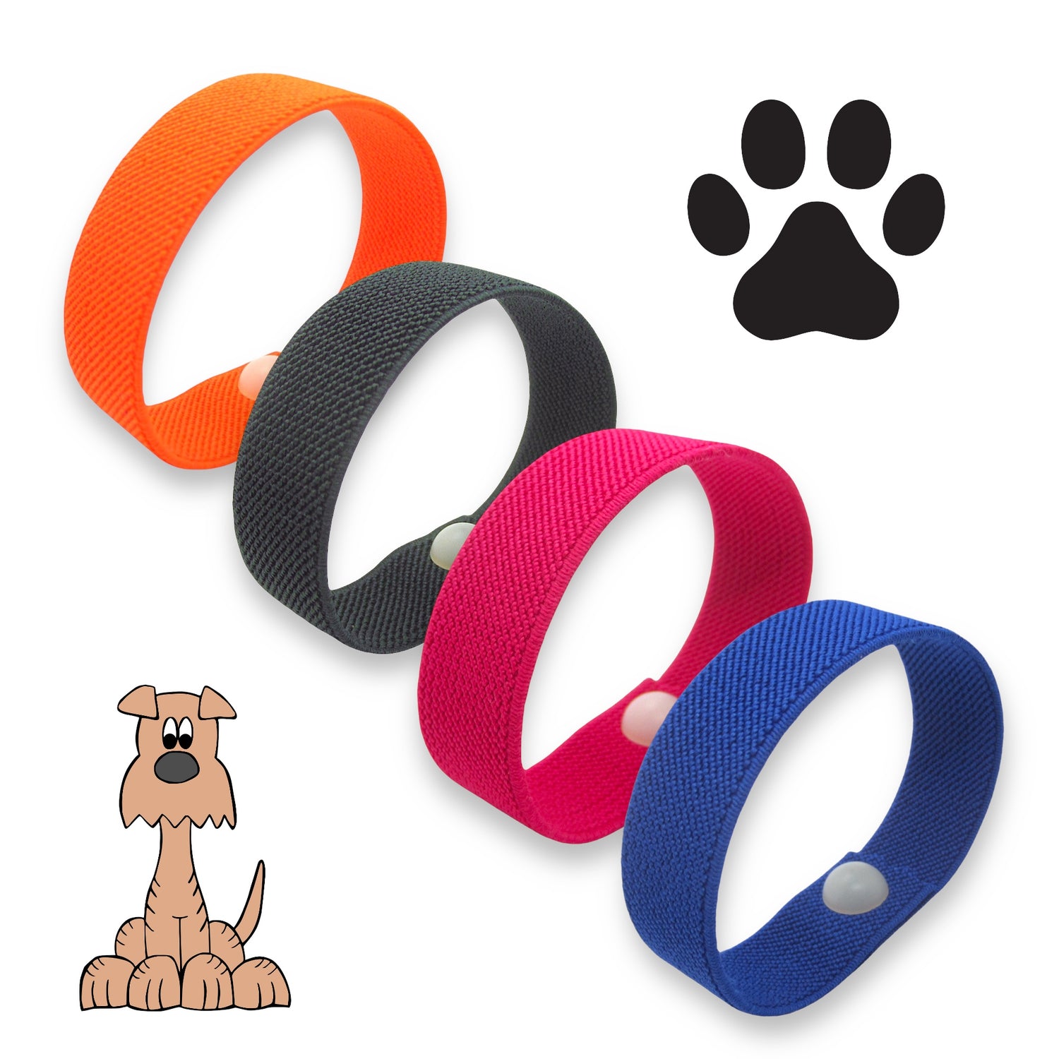 AcuPup Comfort Band for Dogs with Natural Calming Relief - Anxiety Solution