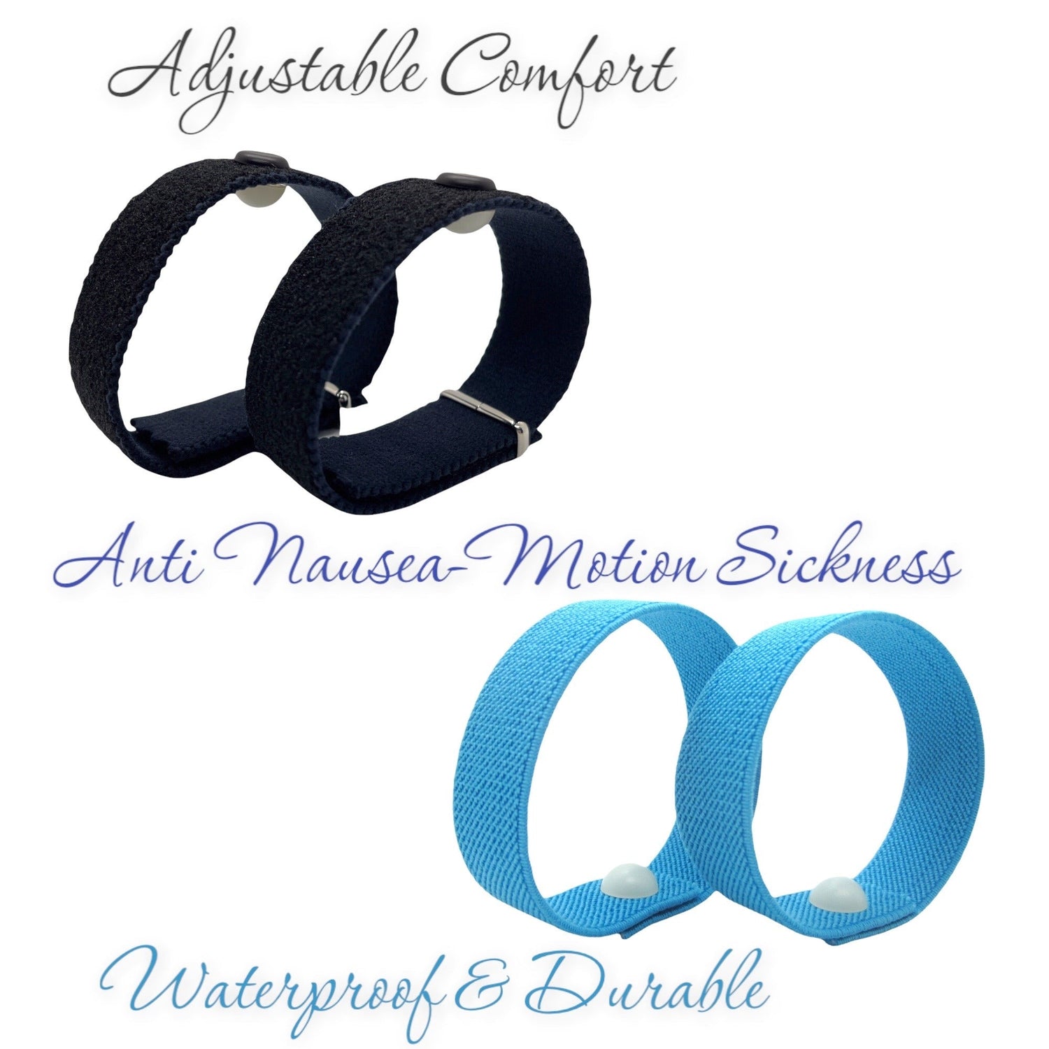 Motion Sickness-Nausea-Vertigo - Acupressure Bracelets