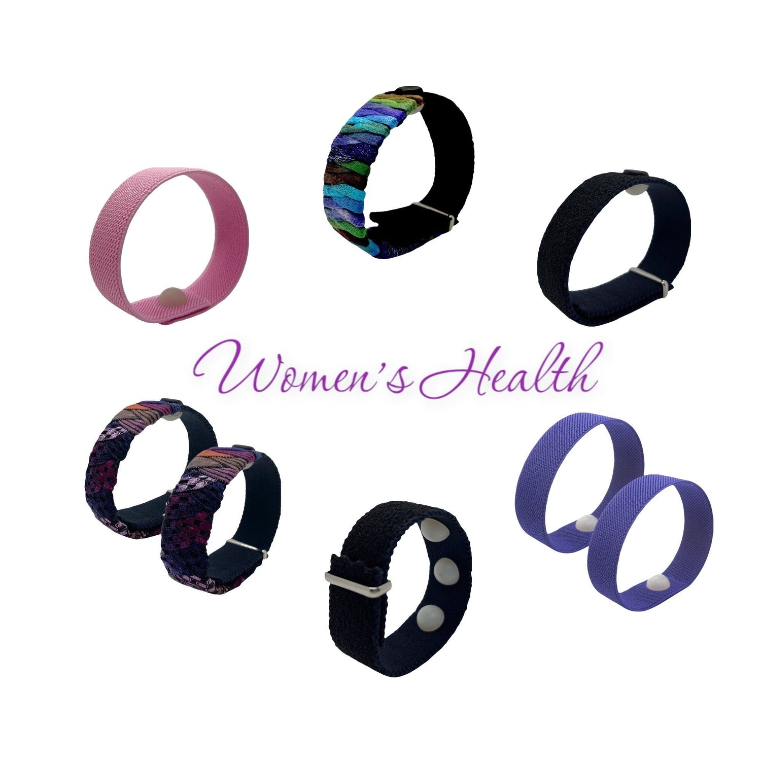 Women's Health-Hot Flashes-Mood - Acupressure Bracelets
