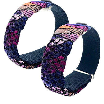 AcuBracelet nausea and morning sickness acupressure bracelet resembling jewelry, made of beads with adjustable strap.