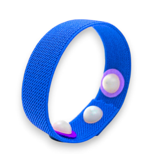 Acupressure Sleep Aid – Sleep Aid Bracelet – Relaxation & Balance Aid, Blue Slip-On by AcuBracelet
