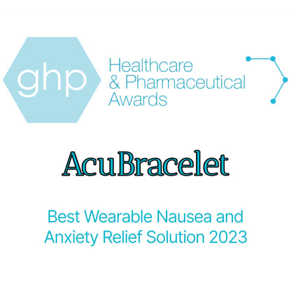 Nausea Relief Bracelets-Adjustable Acupressure Band-Motion Sickness-Balance-Pair