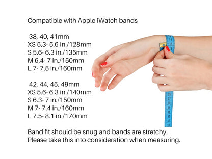 Acupressure Watchband- Stress, Nausea, Balance, Mood- Multi Symptom Relief- Replacement Apple iWatch Band