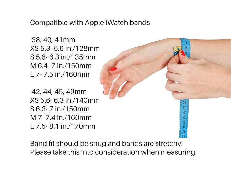 Acupressure Watch Band- Calm Anxiety, Tension, Nausea- Sleep Aid- Apple Watch Compatible-  Silicone