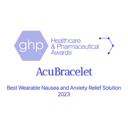 Anti Nausea Motion Sickness Bracelets-Adjustable Calming Acupressure-Balance-Stress Relief-Pair
