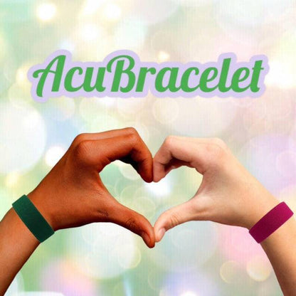 Designer Anti-Nausea Bracelets – Adjustable Motion Sickness Relief and Calming Bands – Pair with VELCRO® Fasteners