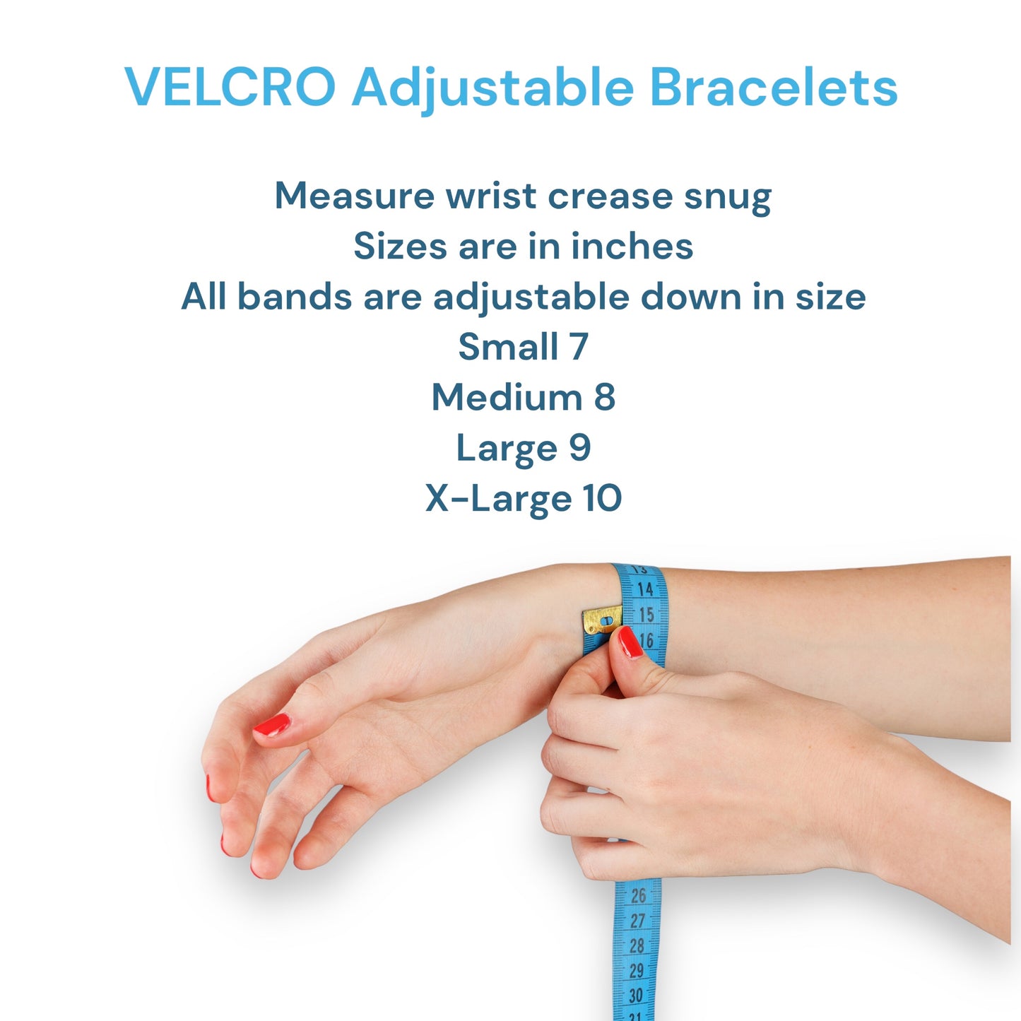 Designer Travel Wristbands-Adjustable Acupressure Band-Nausea and Motion Sickness Relief-Pair