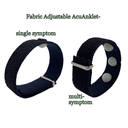 AcuAnklet: Adjustable Healing Ankle Band – Balance, Relaxation & Fatigue Support - Acupressure Bracelets