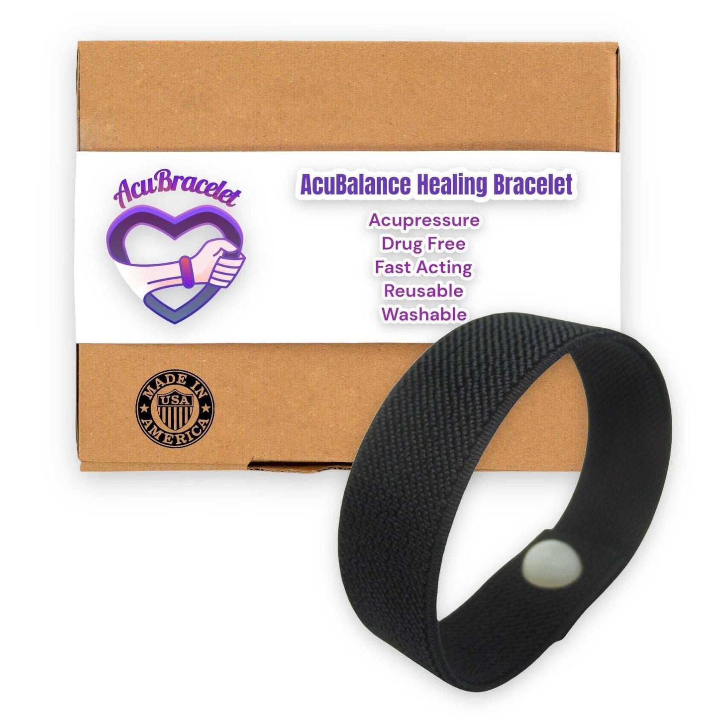 Acusnap Calming Bracelet–Acupressure for Stress, Sleep, Mood