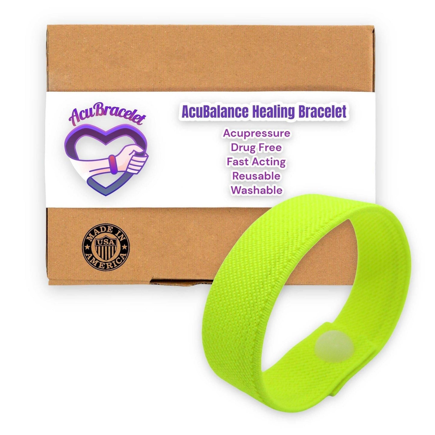 Acusnap Calming Bracelet–Acupressure for Stress, Sleep, Mood