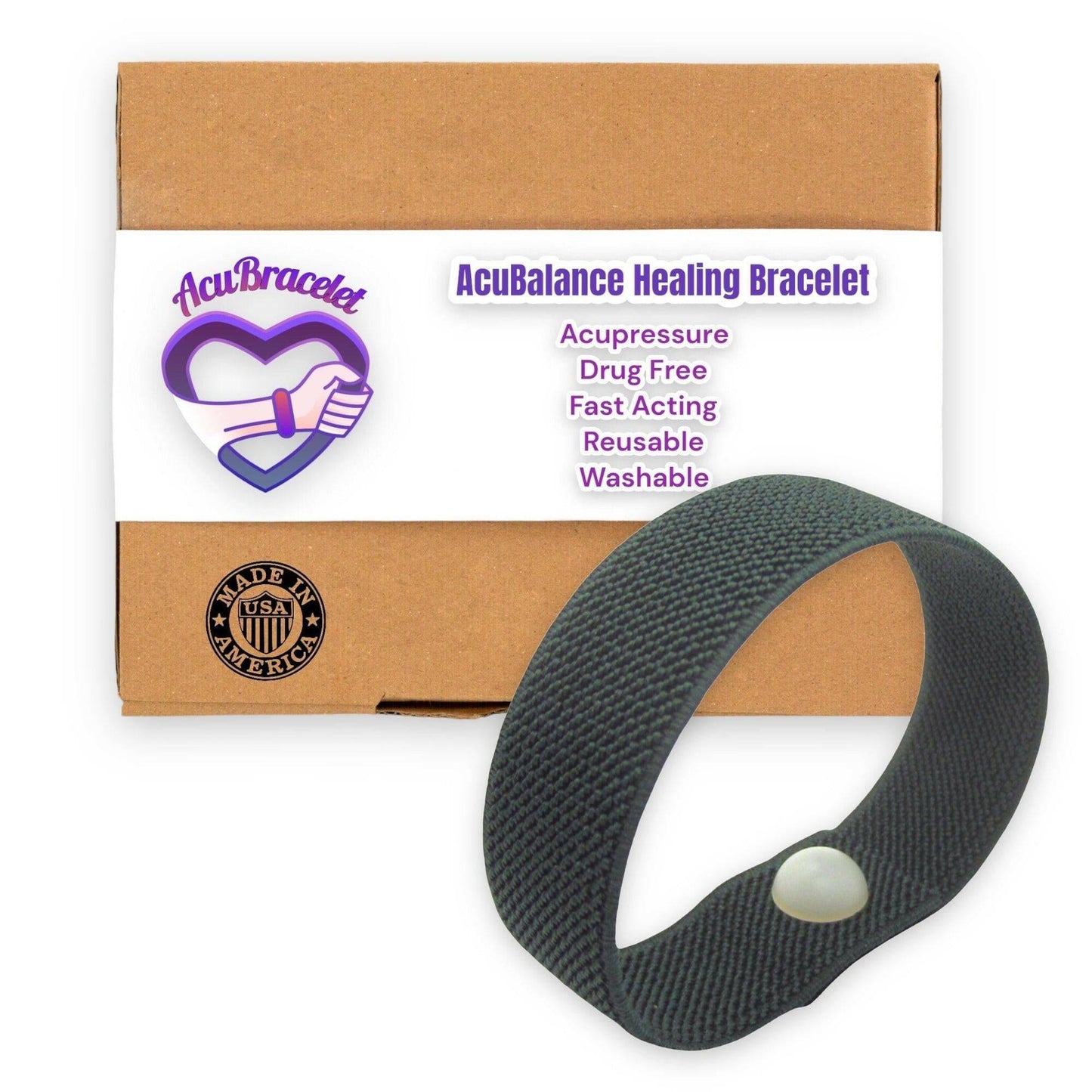 Acusnap Calming Bracelet–Acupressure for Stress, Sleep, Mood