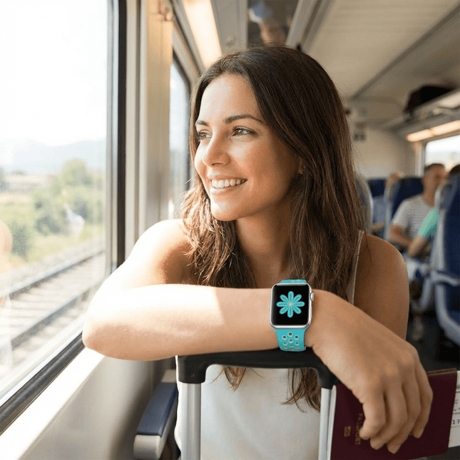 Motion Sickness Watch Band - Acupressure for Anxiety, Nausea - Apple Watch