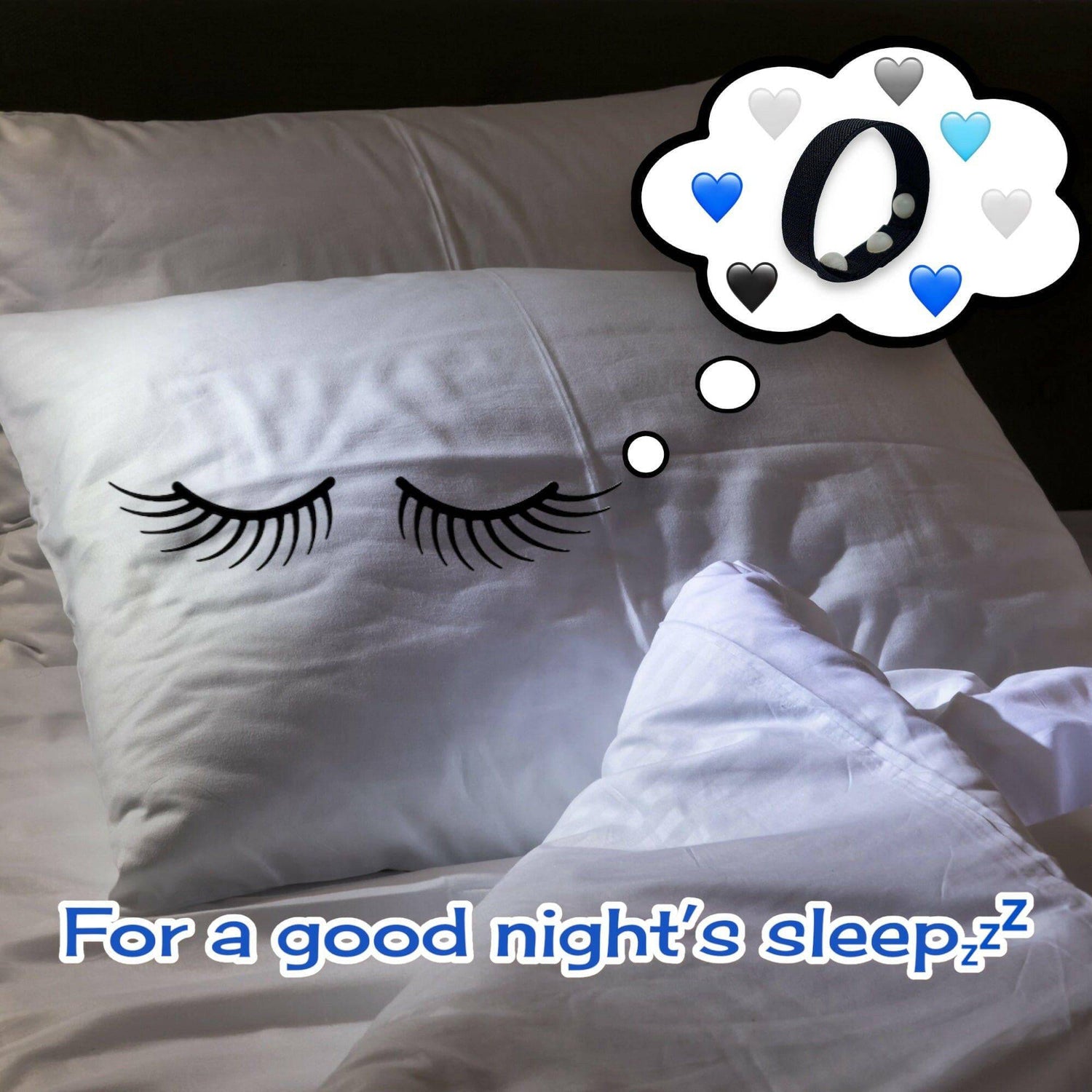 Acupressure Sleep Aid Bracelet for Relaxation – Acupressure Wristband for Sleep & Relaxation - Slip On Comfort Fit by AcuBracelet