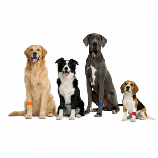 Dog Calming Band – Travel and Anxiety Support – Slip On Ease