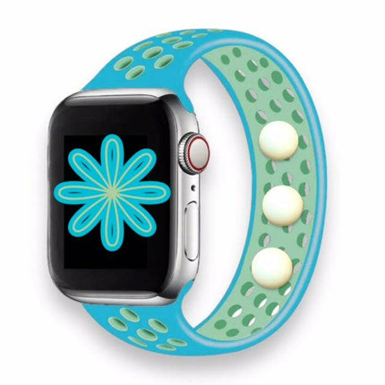 Acupressure Apple iWatch Band – Acupressure Watch Band - Anxiety Sleep Nausea - Apple Watch Compatible by AcuBracelet