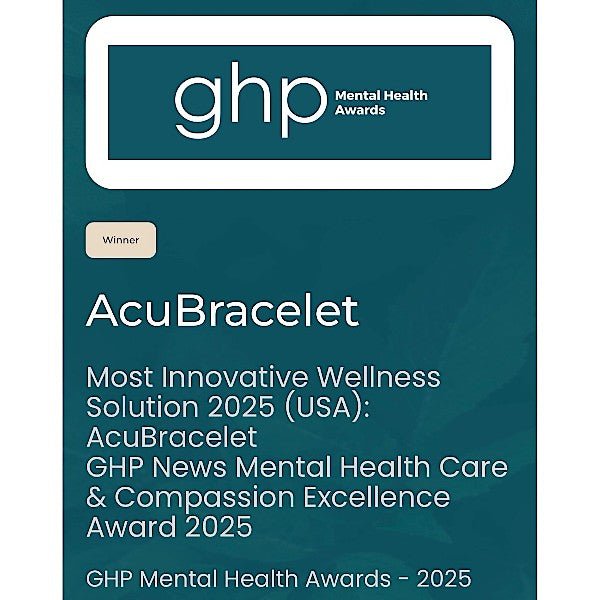 Acupressure Scented Acupressure Bracelet – Stress Relief Bracelet – Sleep & Emotional Balance, Slip-On Aromatherapy by AcuBracelet