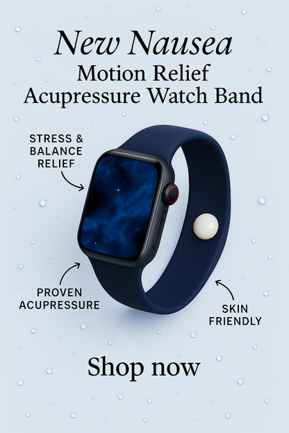 Motion Sickness Watch Band - Relaxation Support - Apple Watch Compatible