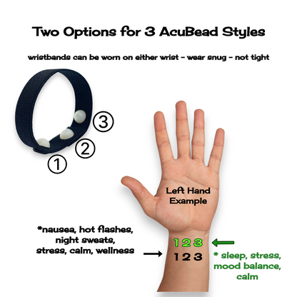 Anxiety Bracelet – Focus Balance and Calm Support – Adjustable