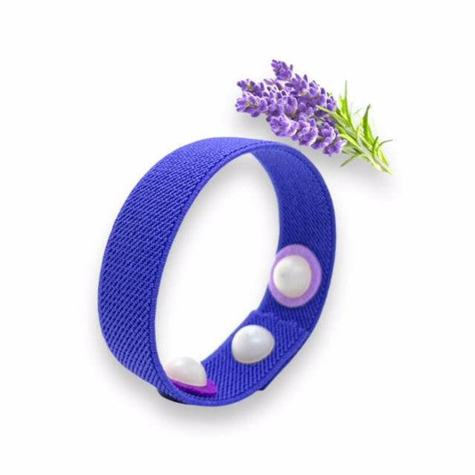 Lavender Sleep Bracelet – Calming Acupressure for Anxiety Relief and Sleep Support – 3 Acupressure Bead Design for Natural Relaxation - Acupressure Bracelets