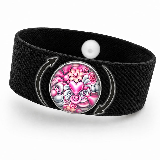 Fidget Charm Anxiety Bracelet-Acupressure for Stress, Focus Support