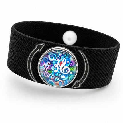 Fidget charm anxiety bracelet by Acupressure Bracelets with acupressure beads for stress relief and focus support.