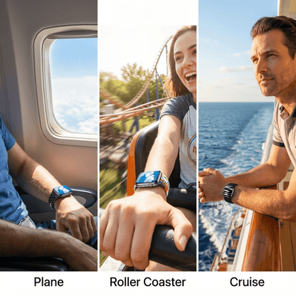 Motion Sickness Watch Band - Travel Nausea Support - Apple Watch Compatible