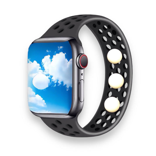 Acupressure Apple iWatch Band – Motion Sickness Watch Band - Travel Nausea Relief - Apple Watch Compatible by AcuBracelet