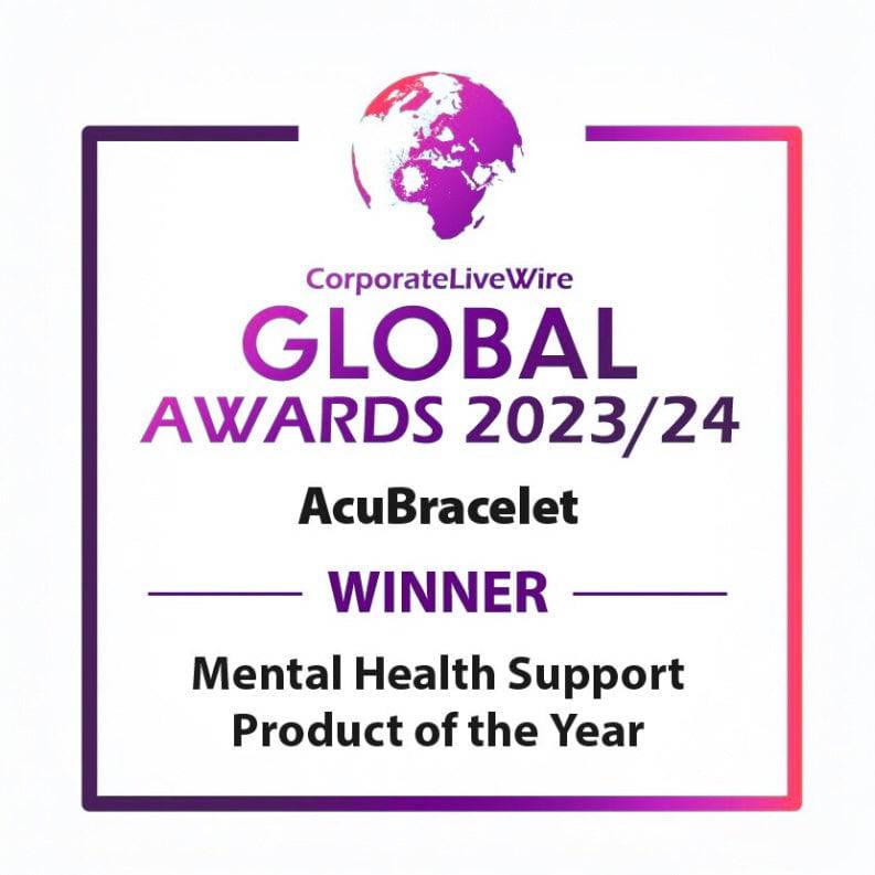 Acupressure Apple iWatch Band – Motion Sickness Watch Band - Travel Nausea Relief - Apple Watch Compatible by AcuBracelet