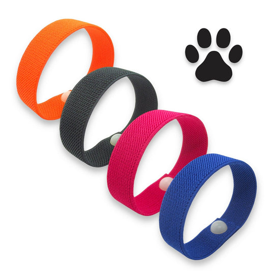 Natural Calming & Motion Comfort Band for Dogs - Stress and Anxiety Relief - Easy to Use - Acupressure Bracelets