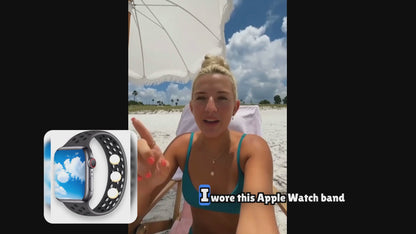 Motion Sickness Watch Band - Travel Nausea Support - Apple Watch Compatible