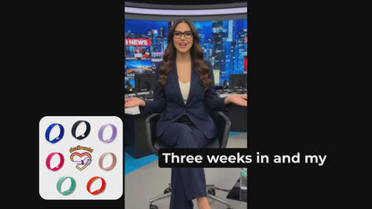 Rubber Band Snap Anxiety Bracelet – Mindfulness & Focus – Single/3 Pack