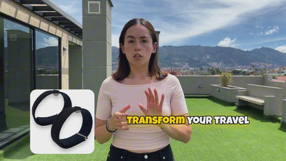 Adjustable Motion Sickness Wristbands – Nausea and Travel Relief