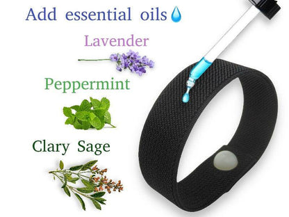 Acupressure Acupressure Bracelet – Rubber Band Snap Bracelet for Anxiety and Focus Support - Slip On by AcuBracelet