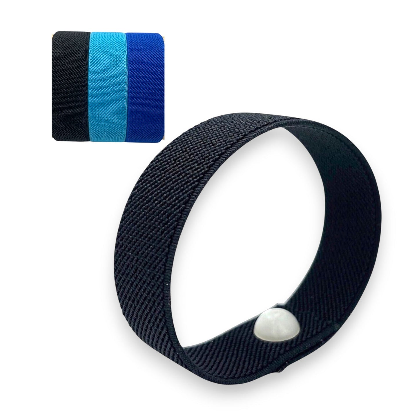 Acupressure Acupressure Bracelet – Rubber Band Snap Bracelet – Mindfulness and Stress Relief – Single/3 Pack by AcuBracelet