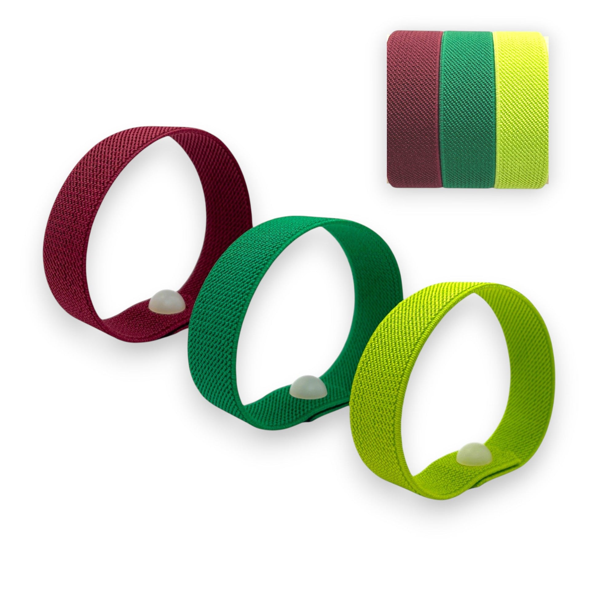 Acupressure Acupressure Bracelet – Rubber Band Snap Band – Calming Habit and Behavior Aid – 1-3 Pack by AcuBracelet