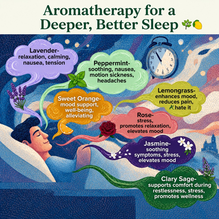 Scented Acupressure Sleep Band - Single Bead - Nausea & Anxiety Support