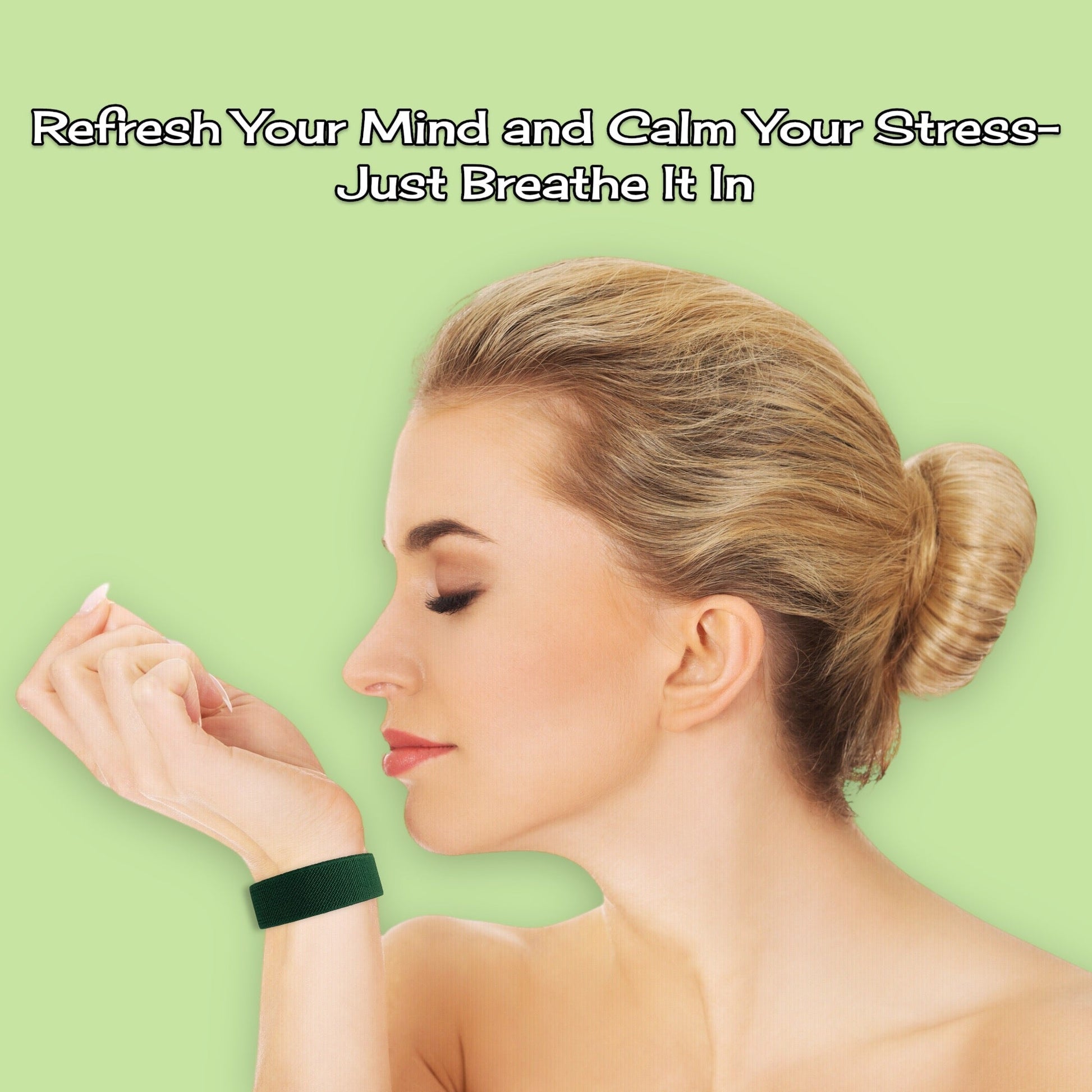 Acupressure Sleep Aid – Sleep Bracelet – Relaxation & Sleeping Support, Lavender Infusion by AcuBracelet