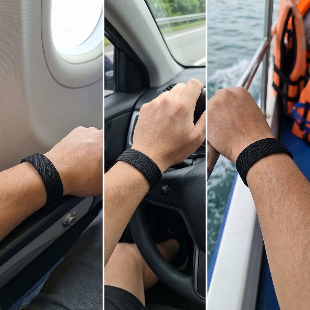 Waterproof Motion Sickness Wristbands🌊Travel & Nausea Support